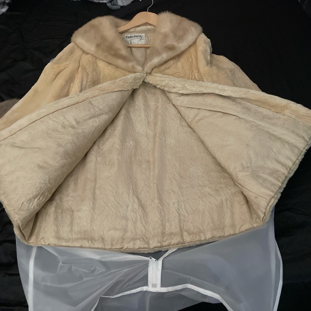 The Tarlow’s Broadway Cream Fur Coat